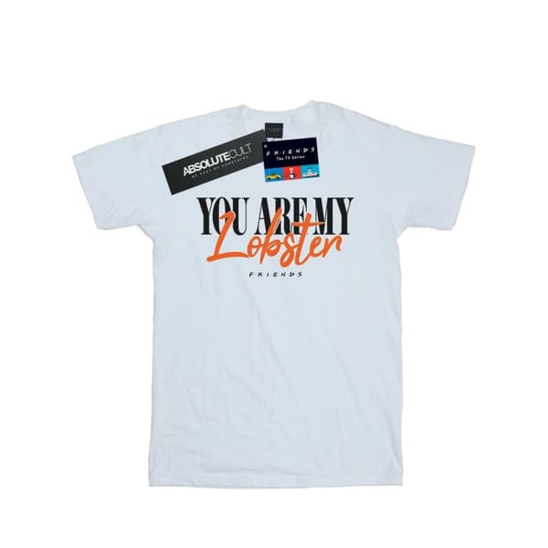 Friends Hummer Soul Mates T-shirt i bomull för flickor White 9-11 Years