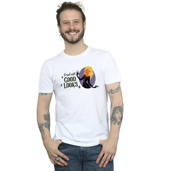 Disney Mens Hocus Pocus Cursed Sarah T-shirt