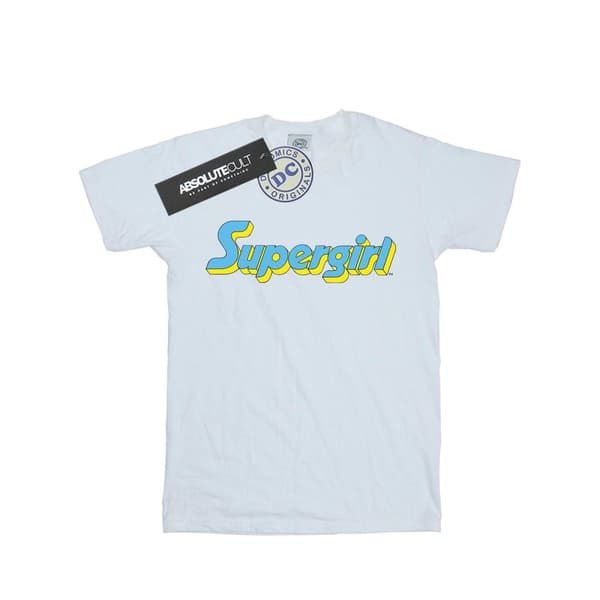 DC Comics Supergirl - T-shirt med textlogga för herrar