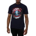 Miniatyrbillede 3 af 5: Marvel Mens Captain America Civil War Hex Shield T-Shirt