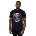 Miniatyrbillede 2 af 5: Marvel Mens Captain America Civil War Hex Shield T-Shirt