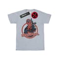 Miniatyrbild 1 av 3: Marvel Dam/Tjej Deadpool Gun Finger Bomull Boyfriend T-shirt
