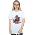 Miniatyrbillede 2 af 3: Marvel Womens/Ladies Deadpool Gun Finger Cotton Boyfriend T-Shirt