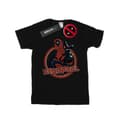 Miniatyrbild 1 av 3: Marvel Dam/Tjej Deadpool Gun Finger Bomull Boyfriend T-shirt