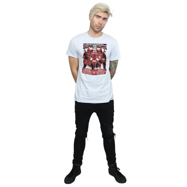 Marvel Mens Deadpool Vs Deadpool T-Shirt