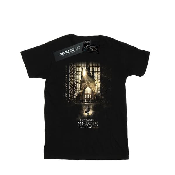 Fantastic Beasts T-shirt för män med filmaffischer Black M