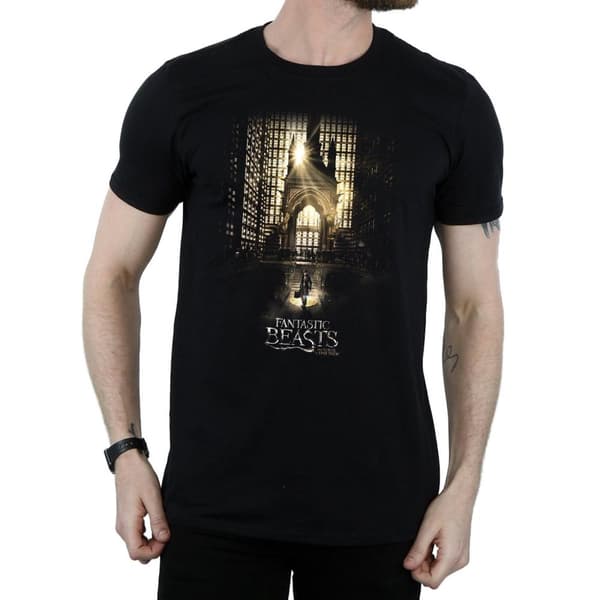 Fantastic Beasts T-shirt för män med filmaffischer
