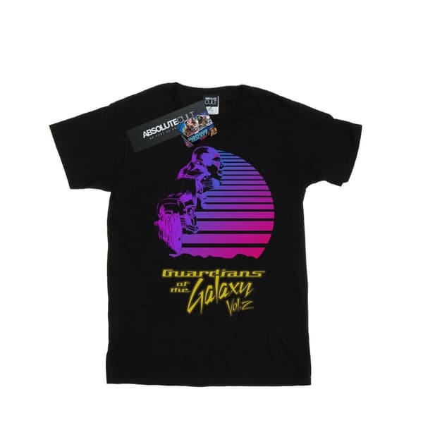 Marvel Retro t-shirt i bomull för flickor - Guardians Of The Galaxy Vol. 2