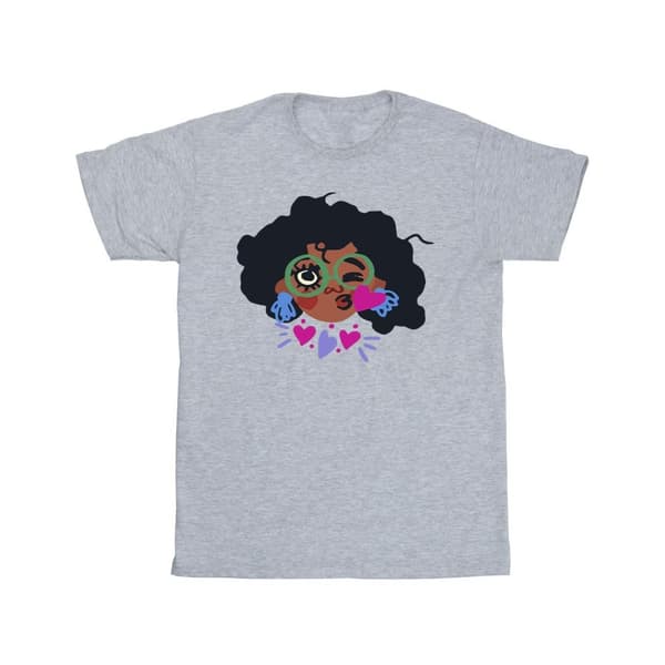 Disney Mens Encanto Mirabel Kiss T-Shirt