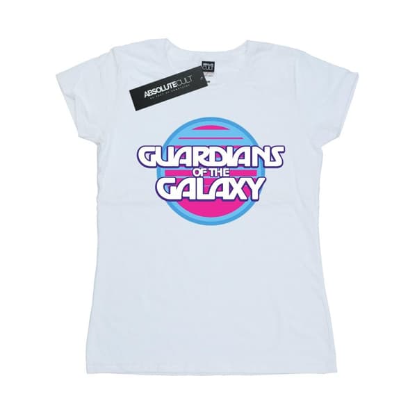 Marvel Womens/Ladies Guardians Of The Galaxy Circle Logo Cotton T-Shirt