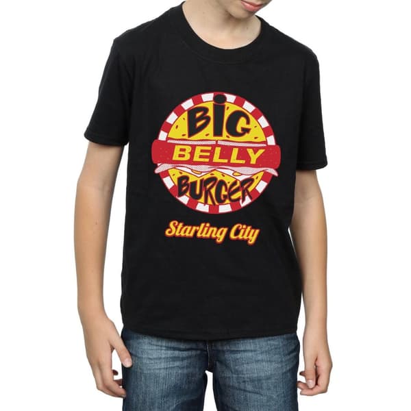DC Comics Boys Arrow Big Belly Burger Logo T-Shirt