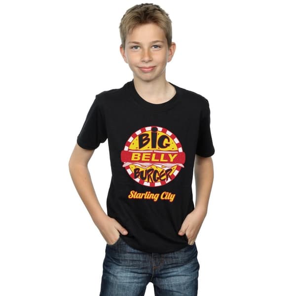 DC Comics Boys Arrow Big Belly Burger Logo T-Shirt