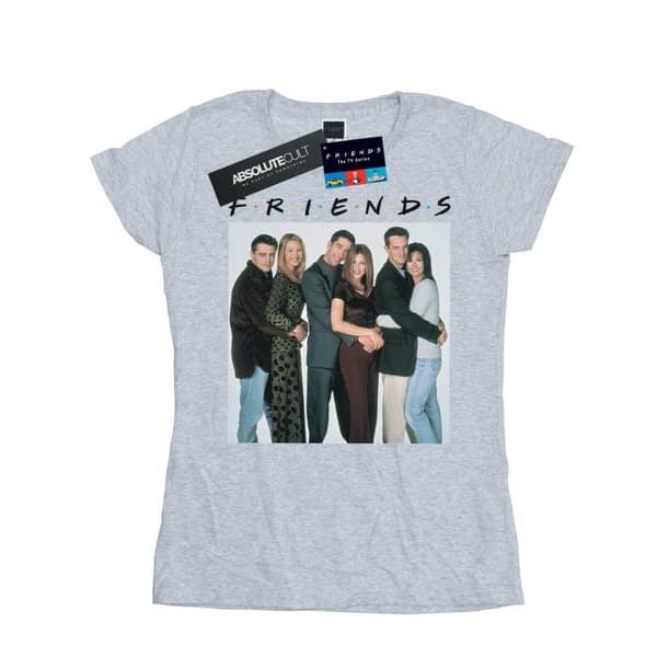 Friends Womens/Ladies Group Photo Hugs Cotton T-Shirt