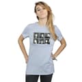 Miniatyrbilde 2 av 3: David Bowie Womens/Ladies Photo Collage Cotton Boyfriend T-Shirt