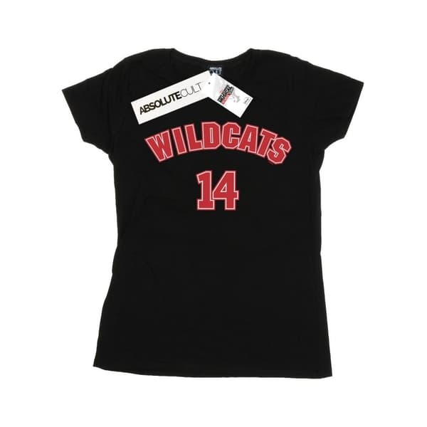 Disney Dam/Tjej High School Musical The Musical Wildcats 14 T-shirt i bomull