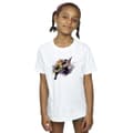 Miniatyrbild 2 av 3: Marvel Guardians Of The Galaxy Abstrakt Drax T-shirt i bomull för flickor