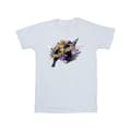 Miniatyrbild 1 av 3: Marvel Guardians Of The Galaxy Abstrakt Drax T-shirt i bomull för flickor