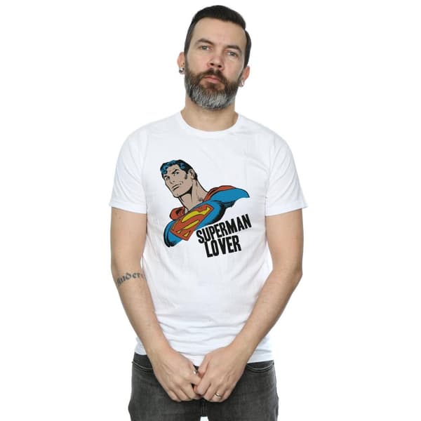 DC Comics Mens Superman Lover T-Shirt