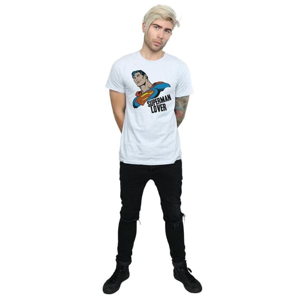 DC Comics Mens Superman Lover T-Shirt