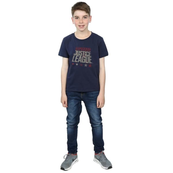 DC Comics Boys Justice League Movie United We Stand T-Shirt