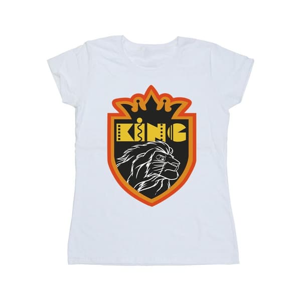 Disney Dam/Tjej Lejonkungen Crest T-shirt i bomull