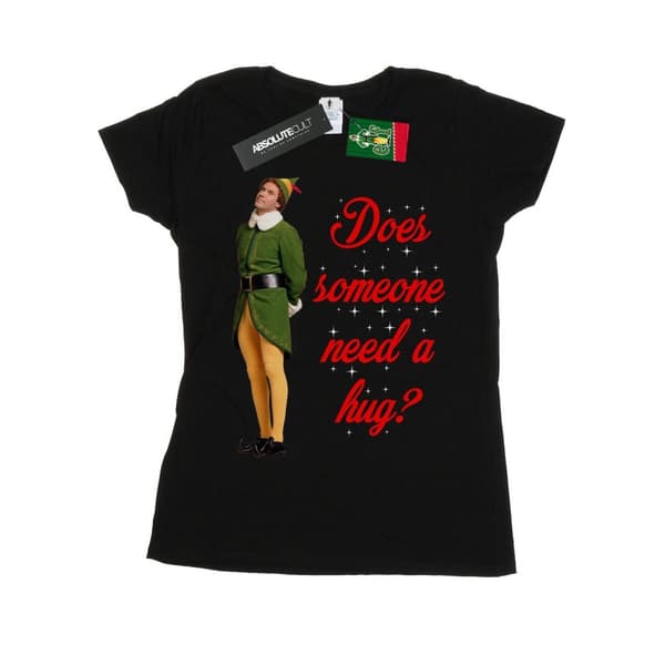 Elf Womens/Ladies Hug Buddy Cotton T-Shirt