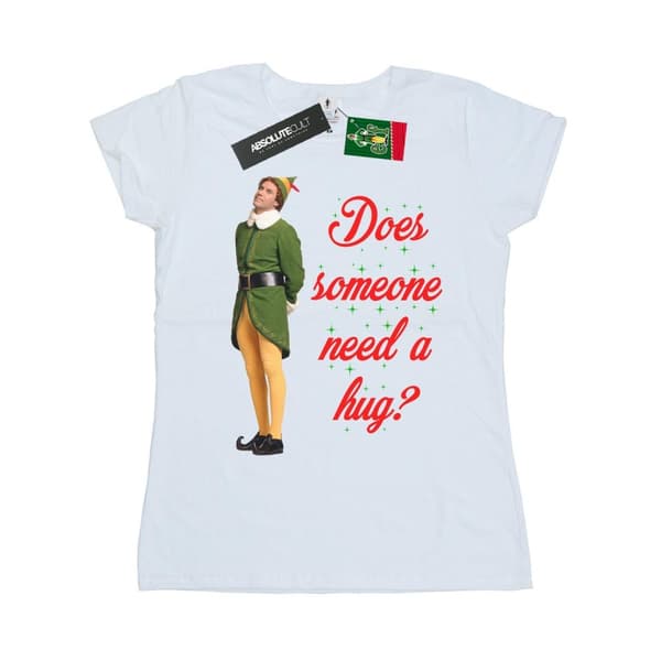 Elf Womens/Ladies Hug Buddy Cotton T-Shirt