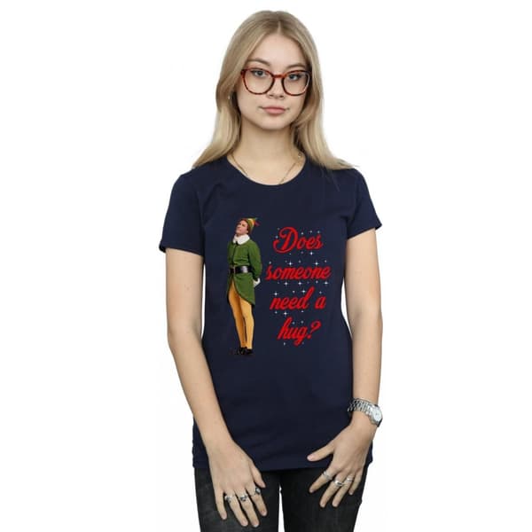 Elf Womens/Ladies Hug Buddy Cotton T-Shirt