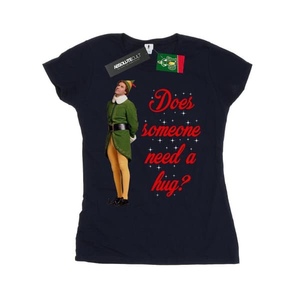 Elf Womens/Ladies Hug Buddy Cotton T-Shirt