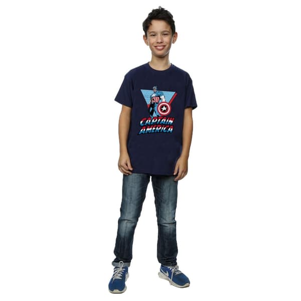 Marvel Captain America triangel-t-shirt för pojkar