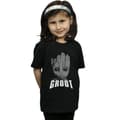 Miniatyrbillede 2 af 5: Marvel Girls Guardians Of The Galaxy Groot Face Cotton T-Shirt