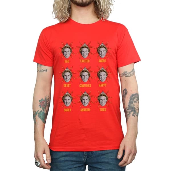 Elf Buddy Moods t-shirt för herrar