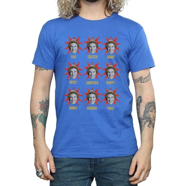 Elf Buddy Moods t-shirt för herrar
