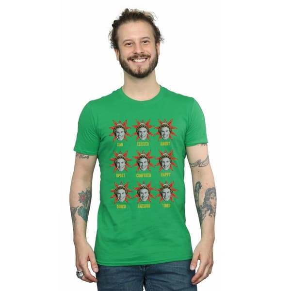 Elf Buddy Moods t-shirt för herrar
