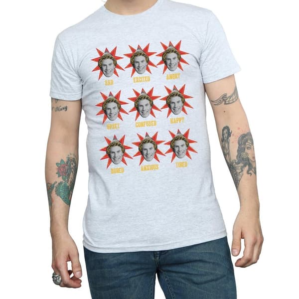 Elf Buddy Moods t-shirt för herrar