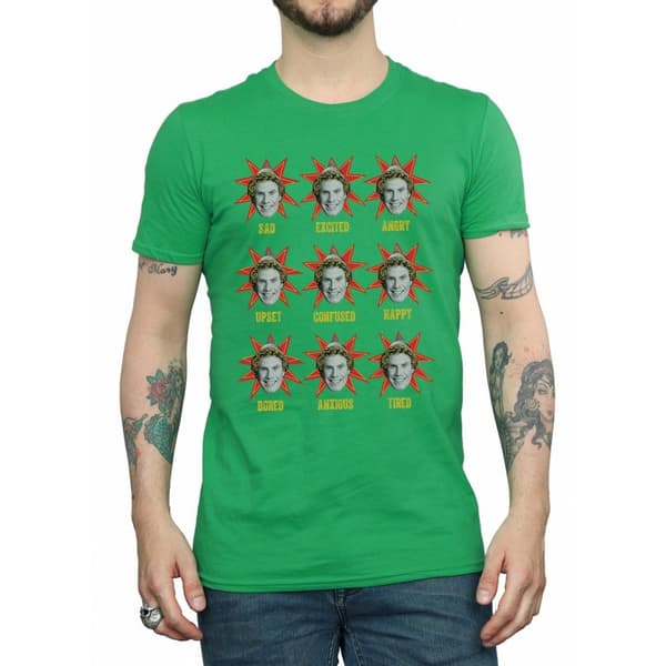 Elf Buddy Moods t-shirt för herrar