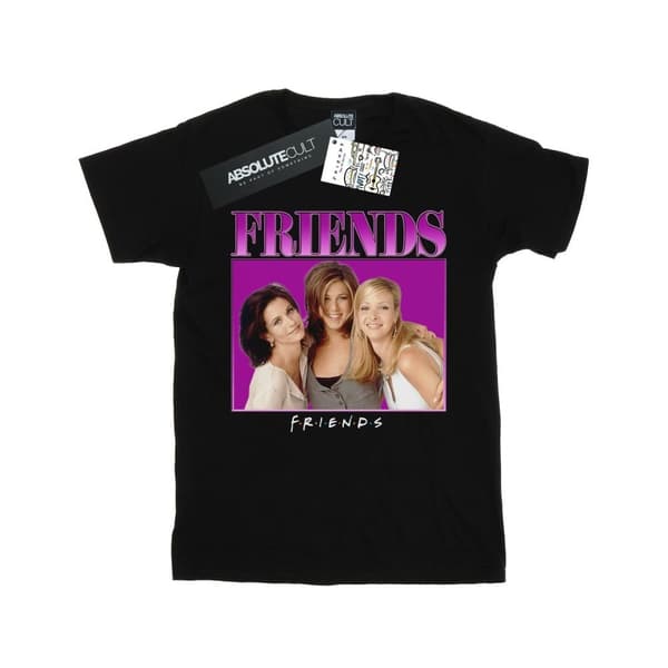 Friends Monica Rachel Phoebe Homage bomulls t-shirt för flickor
