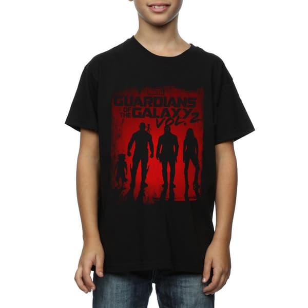 Marvel Boys Guardians Of The Galaxy Shadows T-Shirt