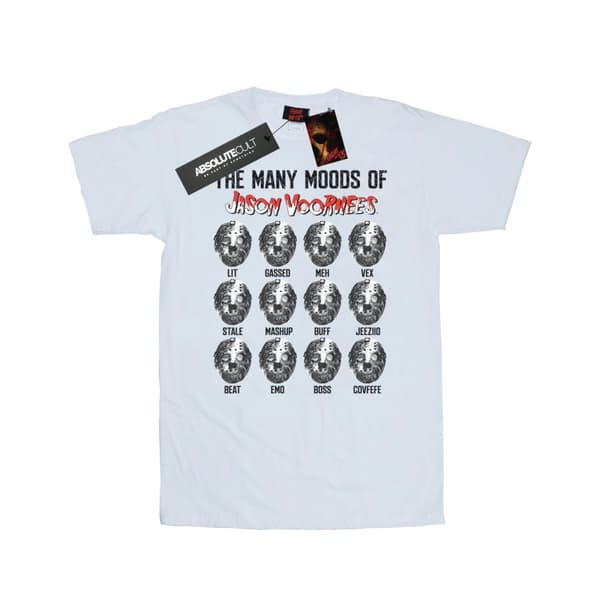 Friday 13th Mens The Many Moods Of Jason Voorhees T-Shirt