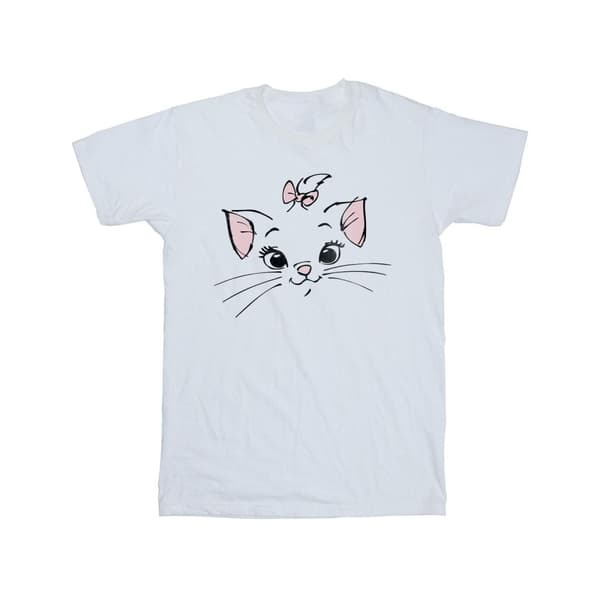 Disney Mens Classics Marie Face Pocket T-Shirt