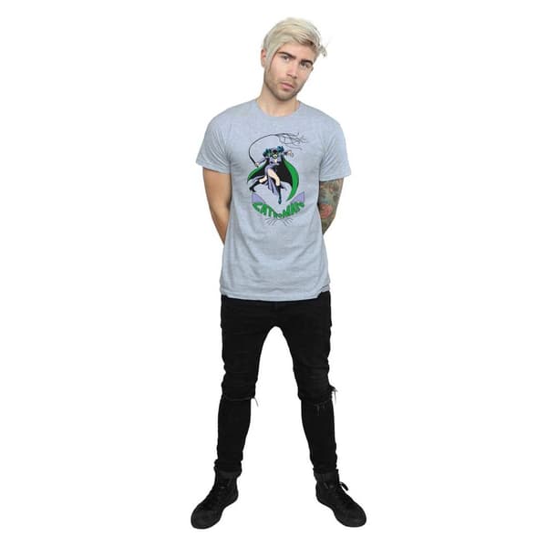 DC Comics Mens Catwoman Whip T-Shirt