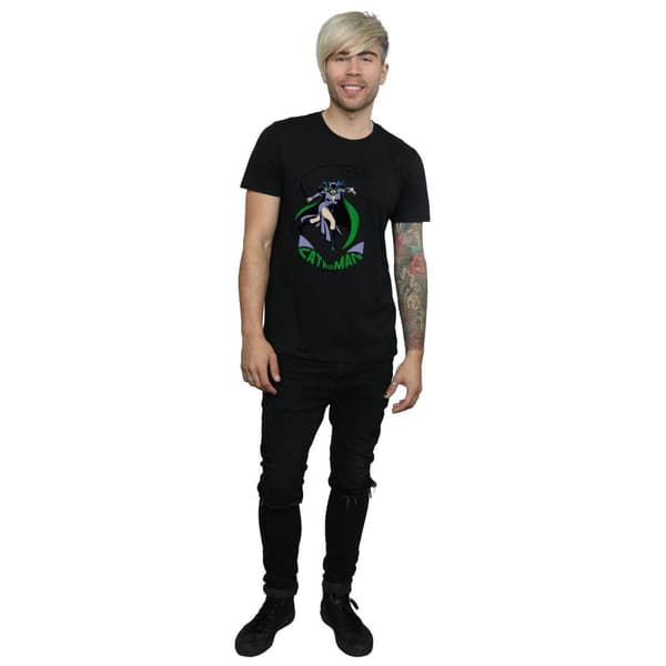 DC Comics Mens Catwoman Whip T-Shirt
