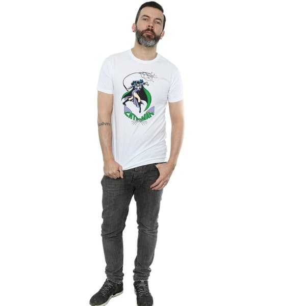 DC Comics Mens Catwoman Whip T-Shirt