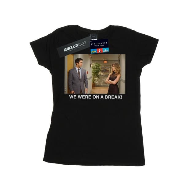 Friends Womens/Ladies We Were On A Break Hallway Cotton T-Shirt