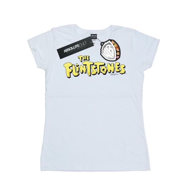The Flintstones Womens/Ladies Original Logo Cotton T-Shirt