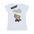 Miniatyrbild 1 av 5: Marvel Dam/Tjej Kawaii Thor God Of Thunder - T-shirt i bomull