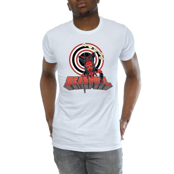 Marvel Deadpool Upside Down T-shirt för herrar