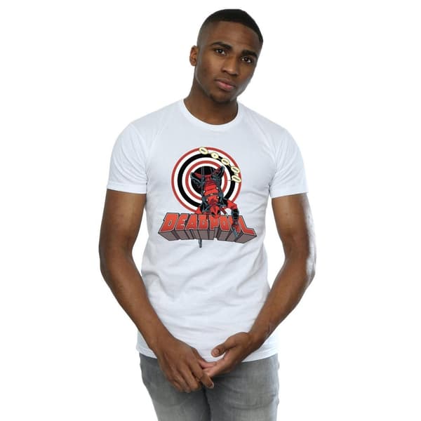 Marvel Deadpool Upside Down T-shirt för herrar