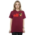 Miniatyrbild 2 av 5: Elf Dam/dam Crouching Logo Boyfriend T-shirt i bomull