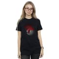 Miniatyrbild 2 av 3: Marvel Dam/Tjej Deadpool Gun Barrel Boyfriend T-shirt i bomull